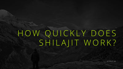 How Long Shilajit Take To Work?