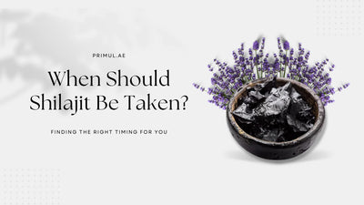 When Should Shilajit Be Taken for Optimal Health Benefits: Morning, Noon, or Night?